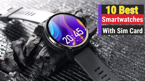 smart watch sim and memory card supported|smartwatches that work without phone.